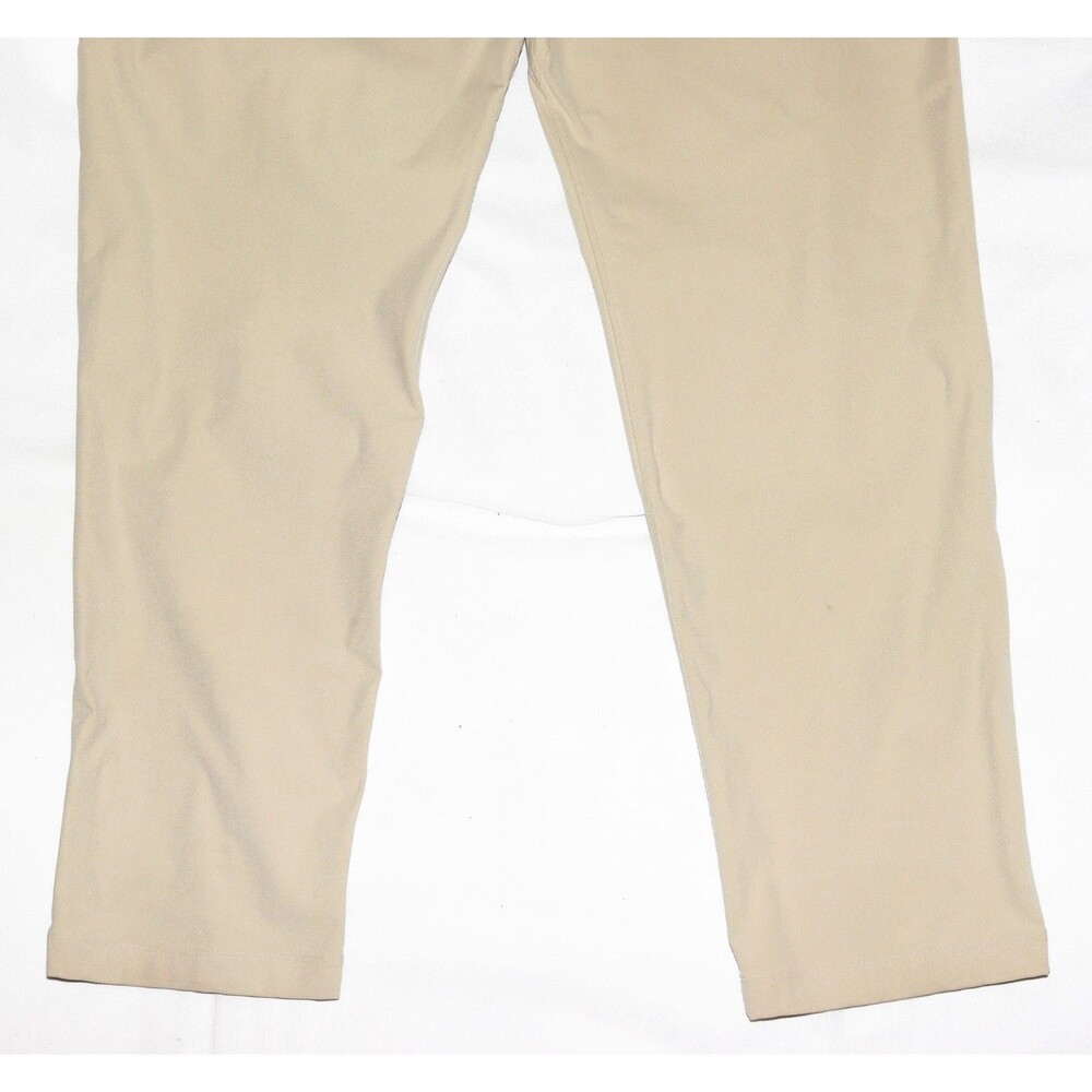 Lululemon ABC Classic‎ Fit Warpstreme LM5AQ9S Men's Beige Pants Size 38 - Picture 6 of 12